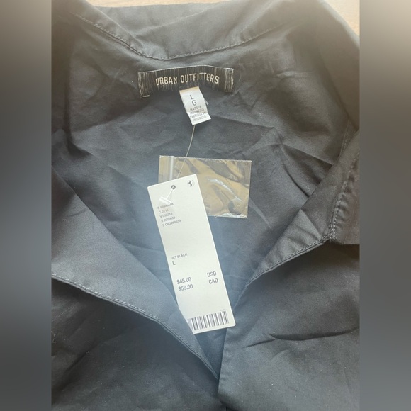 Urban Outfitters Party Girl Cotton-Blend Button Down Sleeveless Top Size L - Picture 4 of 8